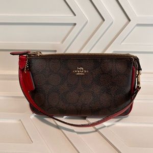 Coach Nolita 19 Shoulder Bag Signature Coated Canvas and Smooth Leather